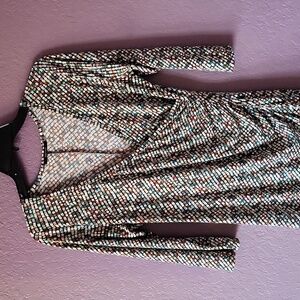 Soprano Faux Wrap Dress